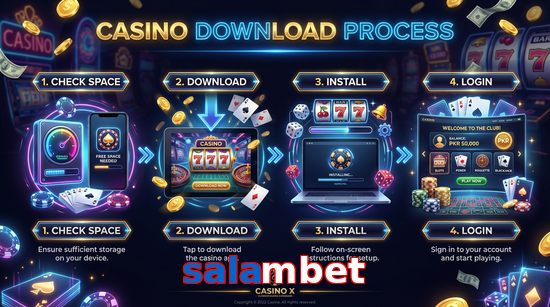 Game list for Salambet download section